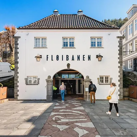 200m To Torgalmenningen & 20 Sqm Terrace Apartmán Bergen