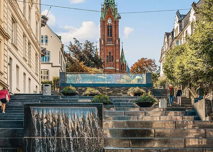 200m To Torgalmenningen & 20 Sqm Terrace Apartmán Bergen